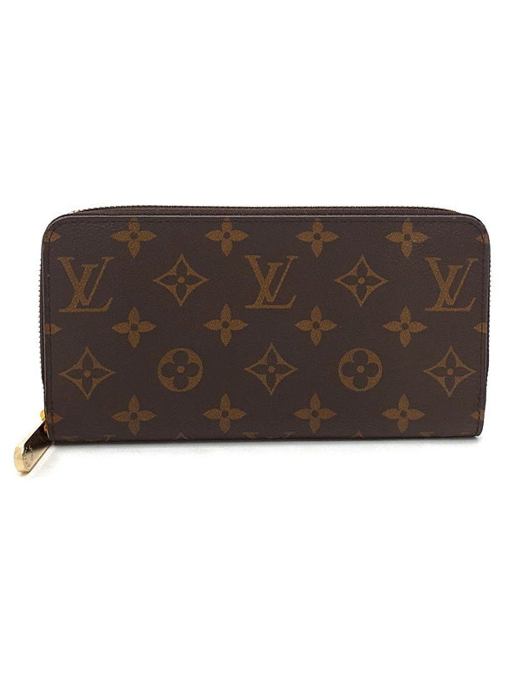 Louis Vuitton Monogram Zippy Wallet Round Zipper Long